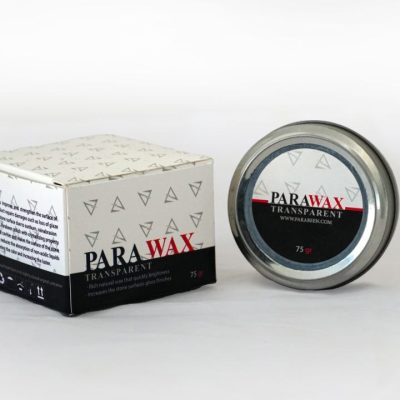 خرید واکس سنگ صیقل دهدنه و آبگریز کننده پاراواکس شفاف PARRAWAX 75gr-چسب سنتر