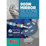 قیمت چسب آینه آکفیکس - سیلیکون خنثی AKFIX 900N Neutral Mirror Silicone adhesive-چسب سنتر