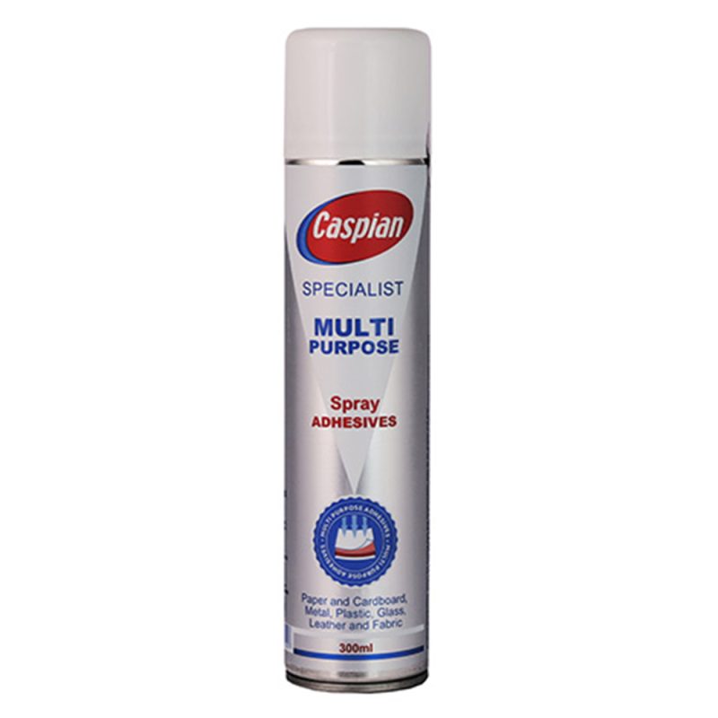 خرید اسپری چسب کاسپین Caspian Multi purpose spray adhesive 300ml-چسب سنتر