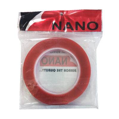 خرید نوار چسب دو طرفه ژله ای شفاف 2 سانتی نانو Nano 5mm x 20mm-چسب سنتر