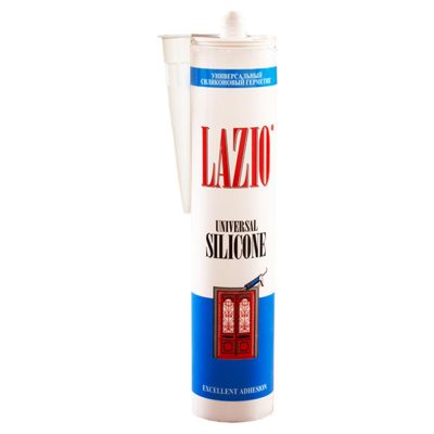 خرید چسب سیلیکون یونیورسال سفید لازیو LAZIO Universal Silicone Adhesive-چسب سنتر