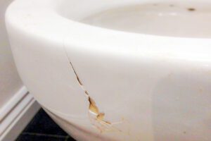 چگونه کاسه توالت شکسته را تعمیر کنیم؟