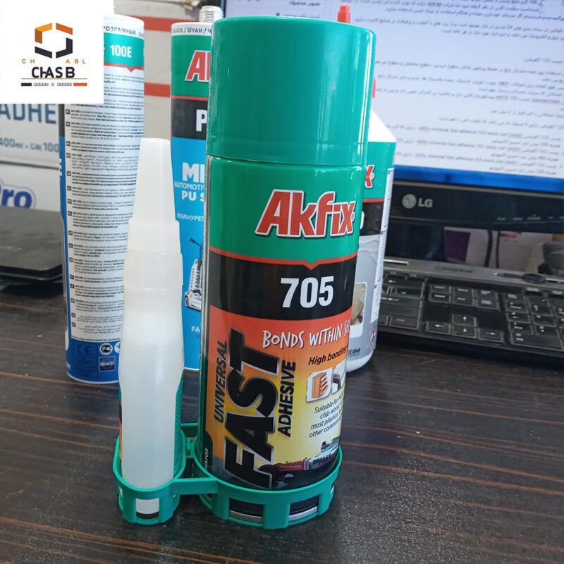 روش استفاده از چسب ام دی اف 123 آکفیکس AKFIX universal fast adhesive 705-چسب سنتر