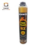 خرید اسپری فوم پلی اورتان ضد حریق B1 اشمیتز Schmitz fire foam b1 750ml- چسب سنتر