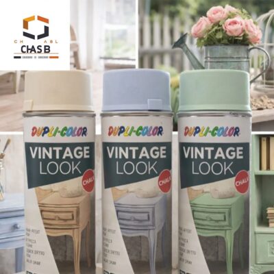 قیمت اسپری رنگ افکت گچ دوپلی کالر DUPLI COLOR VINTAGE LOOK 400ml- چسب سنتر