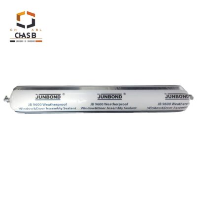 مرکز فروش چسب سيليكون مونتاژ ضدآب سوسيسی سفید جانباند مدل JUNBOND 9600 WEATHERPROOF ASSEMBLY SEALANT 600ml - JB9600- چسب سنتر