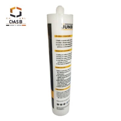 مرکز فروش چسب سیلیکون سوپر سیل استیک شفاف جانباند JUNBOND ACETIC GLASS SEALANT 7132 CLEAR 300ml – JB7132- چسب سنتر