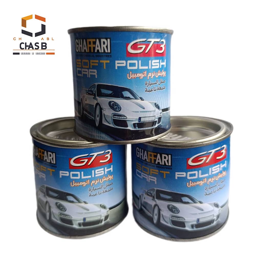 خرید پولیش نرم غفاری مدل GHAFFARI SOFT POLISHING COMPOUND GT3 - چسب سنتر