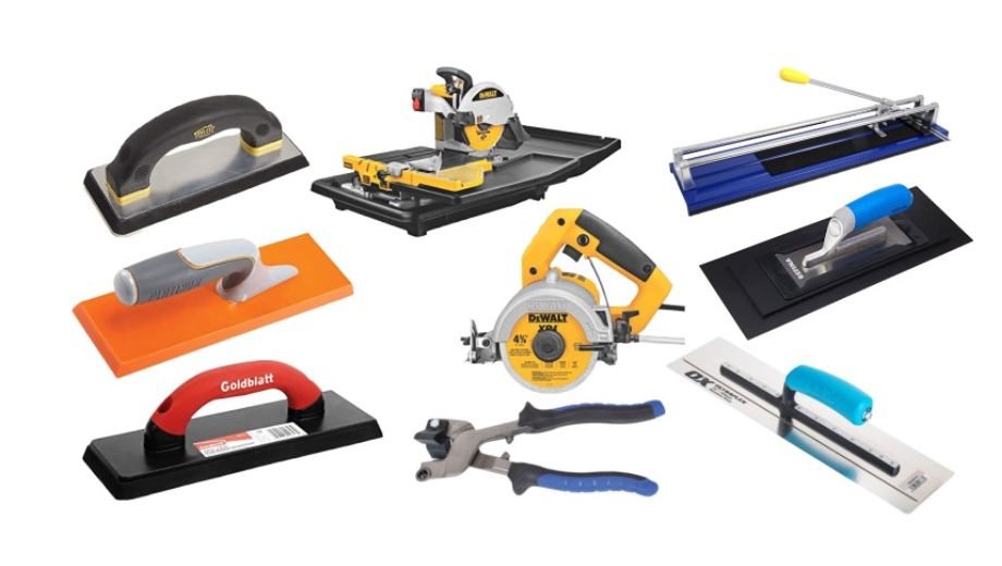 ست ابزار کاشی کاری