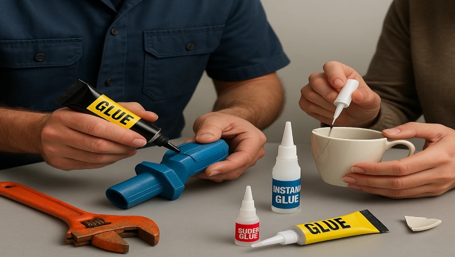 کاربردهای خانگی چسب های قطرهای