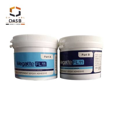 خرید چسب اپوکسی صنعتی مگاتایت FL11 تقویت شده با فولاد مخصوص فلز و کامپوزیت – EPOXY MEGATITE FL11 500gr - چسب سنتر