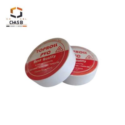 فروش چسب برق سفید WHITE PVC ELECTRICAL INSULATION TAPE - چسب سنتر