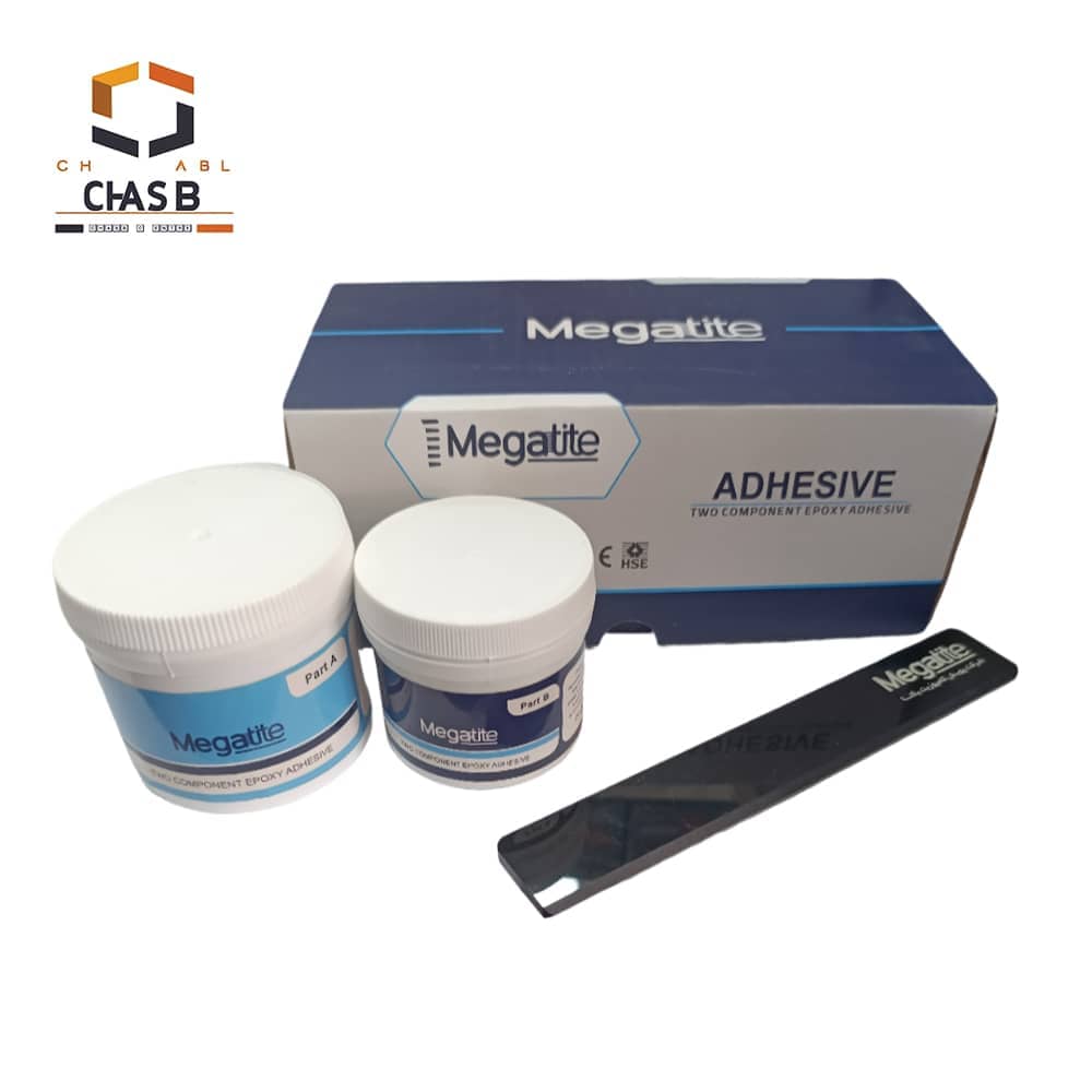 مزایای چسب اپوکسی ضد سایش بهداشتی MEGATITE MA TWO-COMPONENT EPOXY ADHESIVE 300gr - چسب سنتر