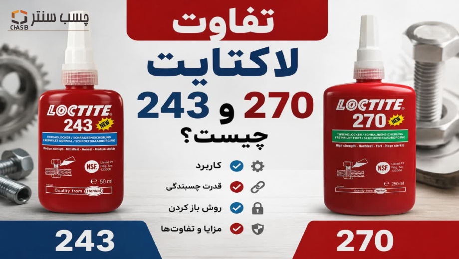 تفاوت لاکتایت 270 و 243