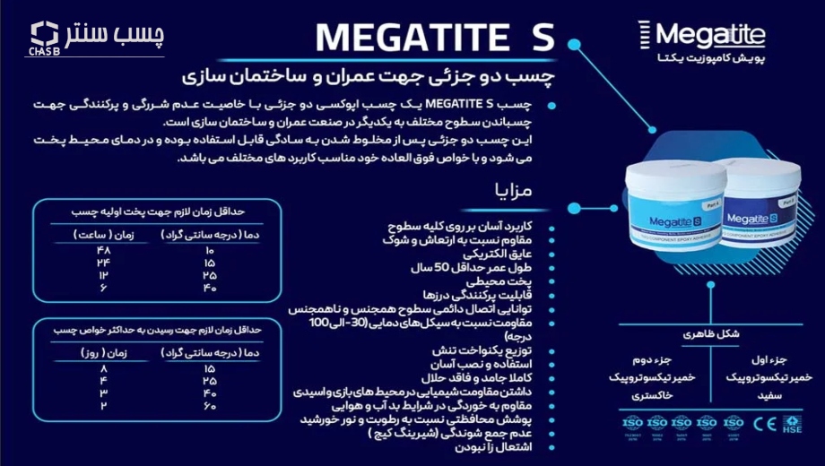 نمایندگی خرید مگاتایت s در چسب سنتر